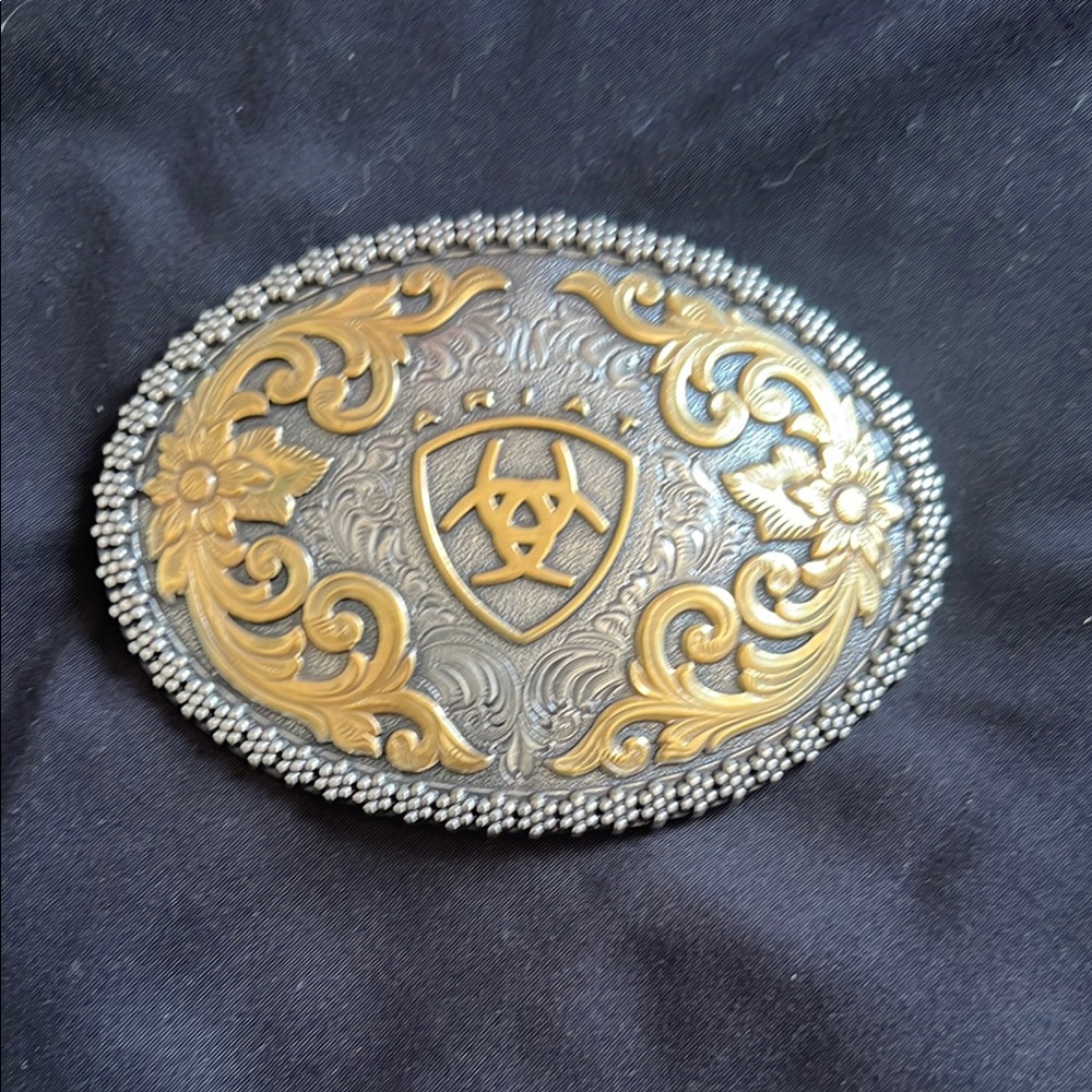 Ariat Silver Belt Buckle